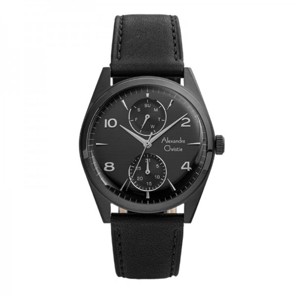 Alexandre Christie AC 6579 Full Black MFLIPBA